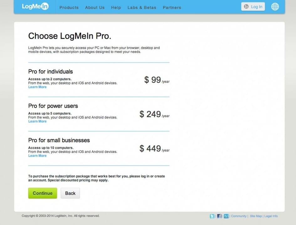 LogMeIn Free Removal