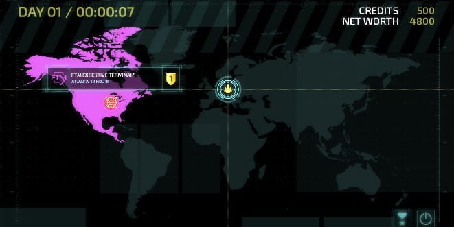 Invisible, Inc. World Map