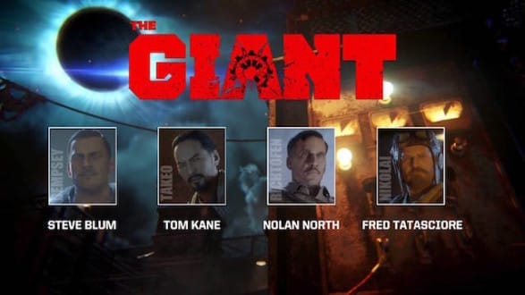 The second campaign, Giant, features the animation voice artist Steve Blum and gaming legend Nolan North