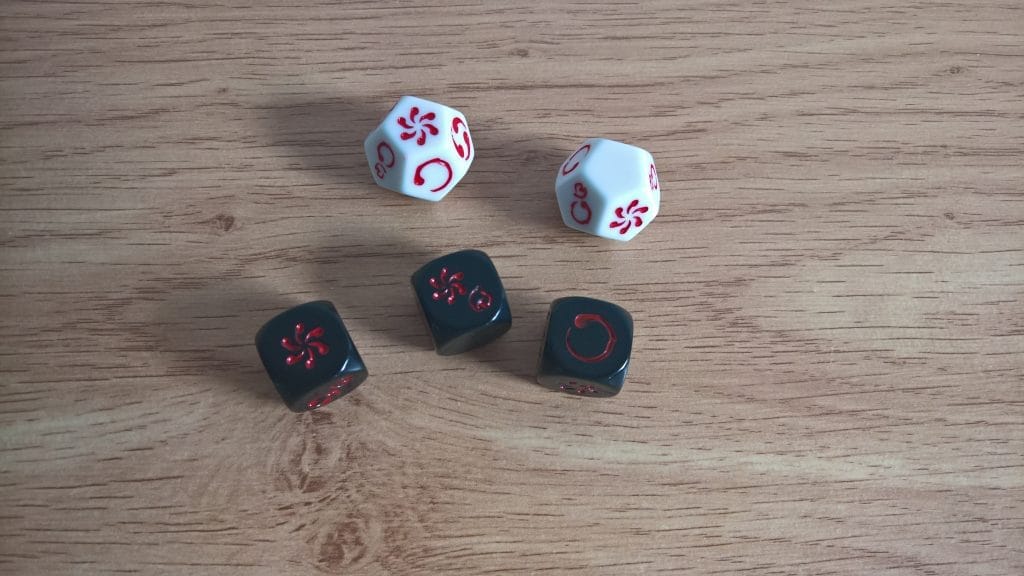 Legend of the Five Rings RPG Game Dice 