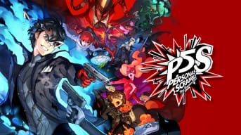 The main splash artwork for Persona 5 Scramble: The Phantom Strikers