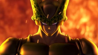 Dragon Ball The Breakers Perfect Cell in flames