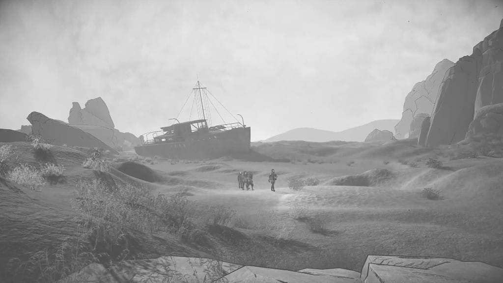 A shipwreck in Cendres: A Survival Journey