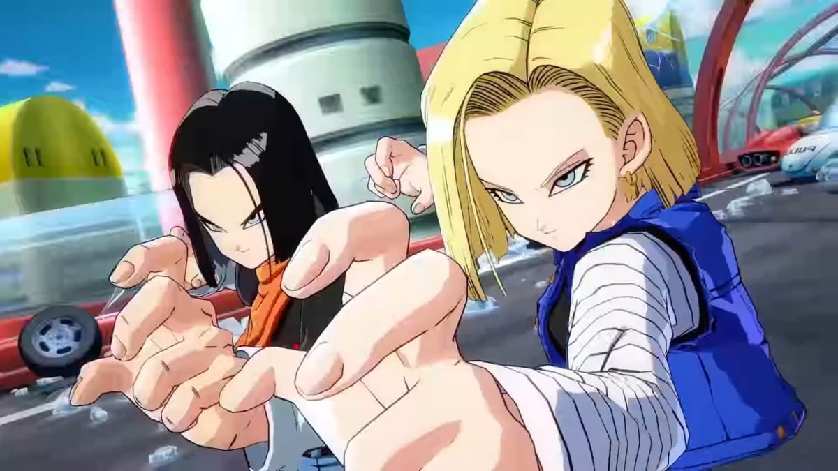 Dragon Ball FighterZ Android 18 and Android 17