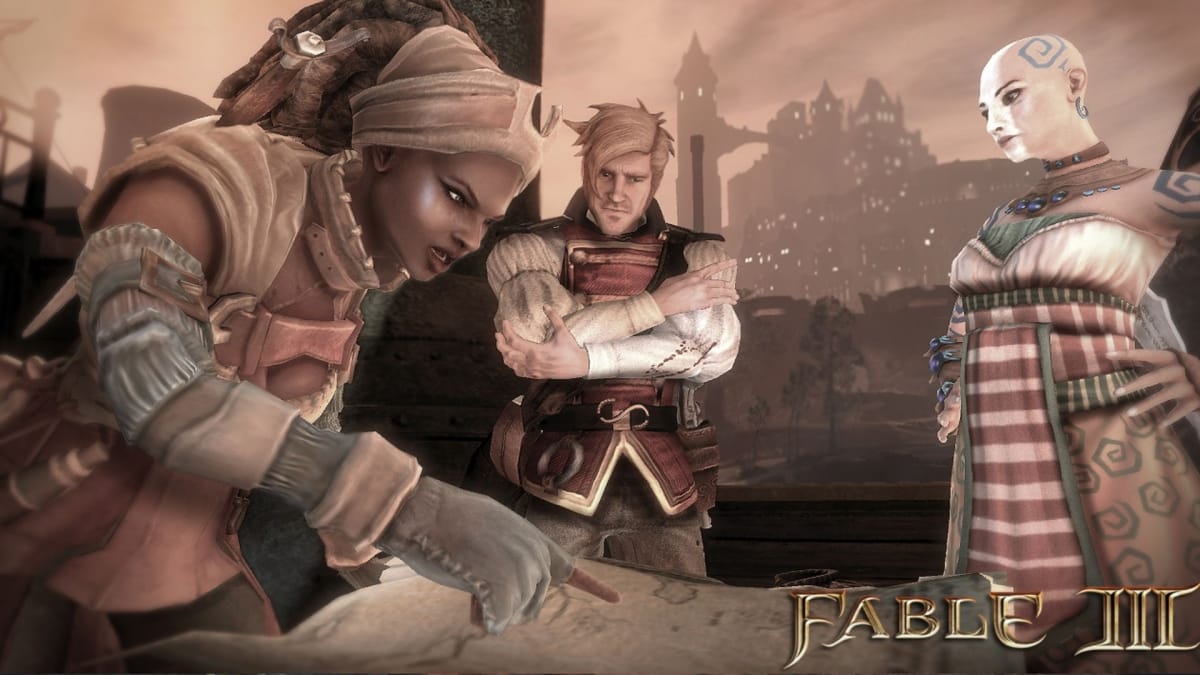 Page, Ben and Kalin from Fable III