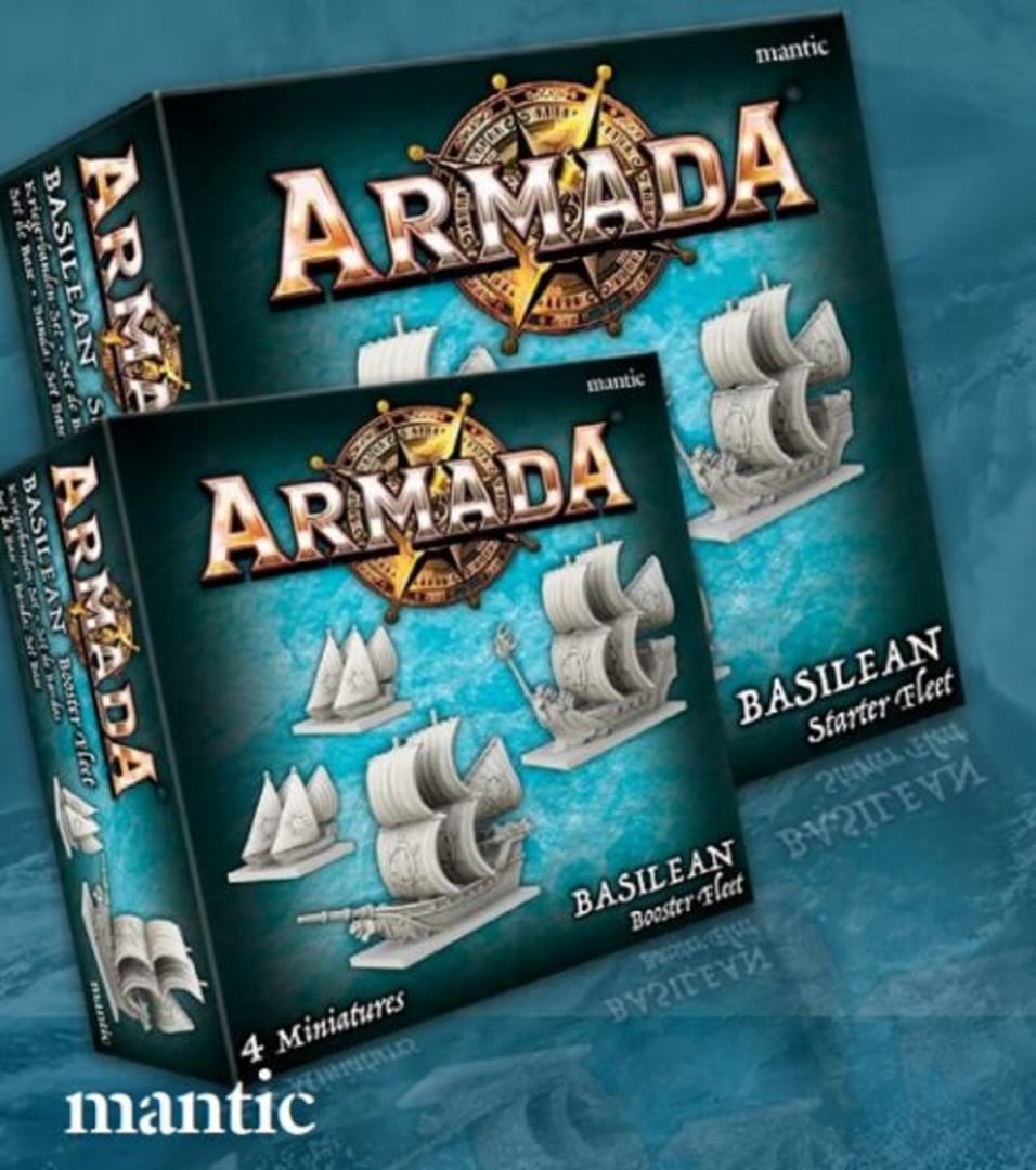 Kings of War Armada Basilean Packs.