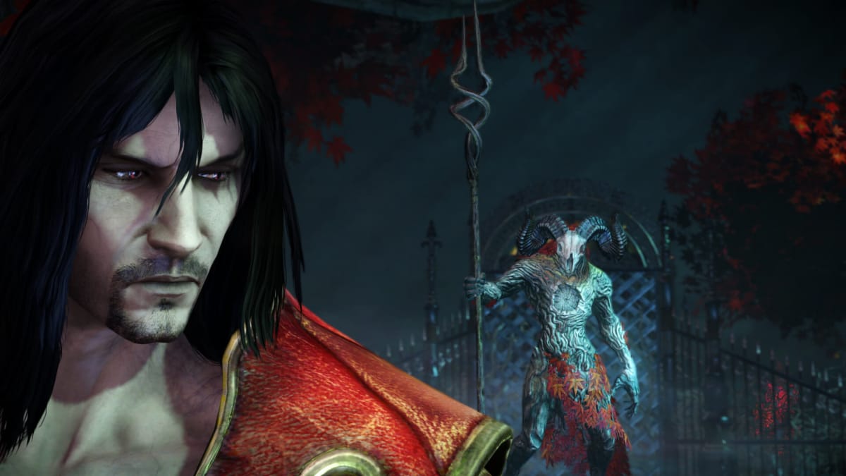 Gabriel and Death in Castlevania: Lords of Shadow 2