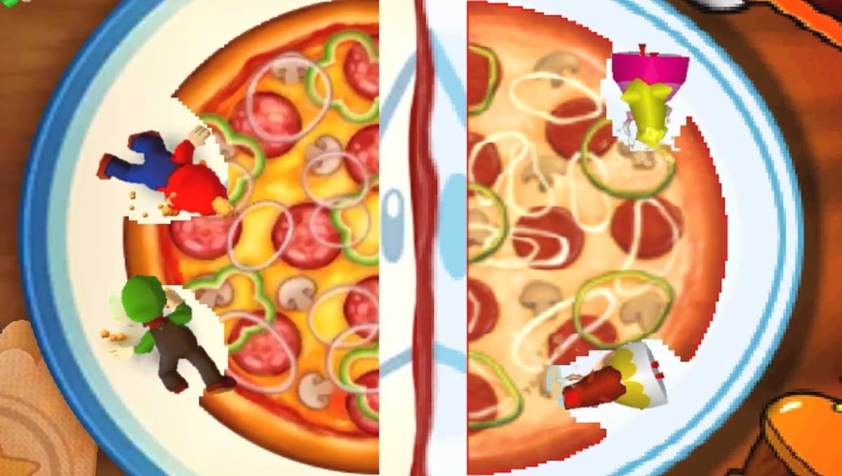 Mario Party 3 Eatsa Pizza