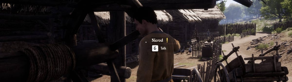 Medieval Dynasty Starter Guide - NPC Nierod Has a Quest Available