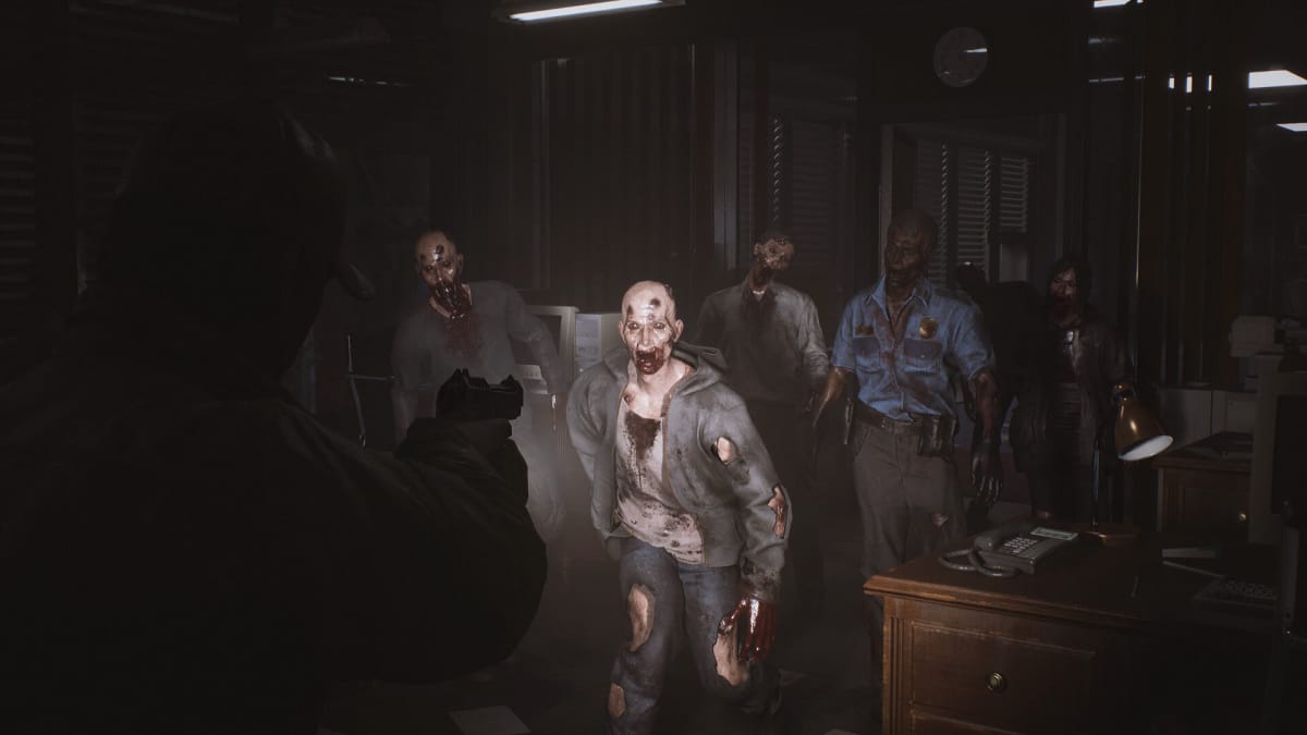 Several zombies encroaching on the player's position in The Day Before