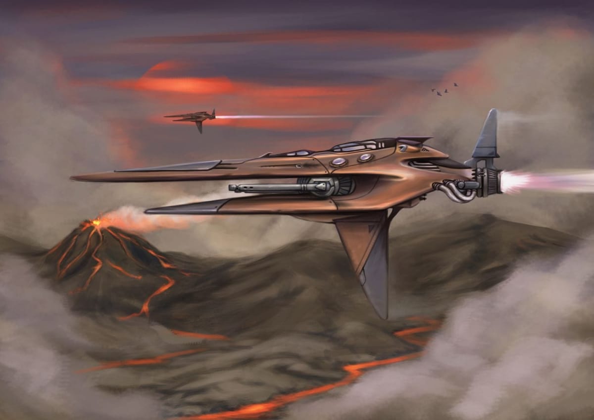 Vulcania RPG - Airships