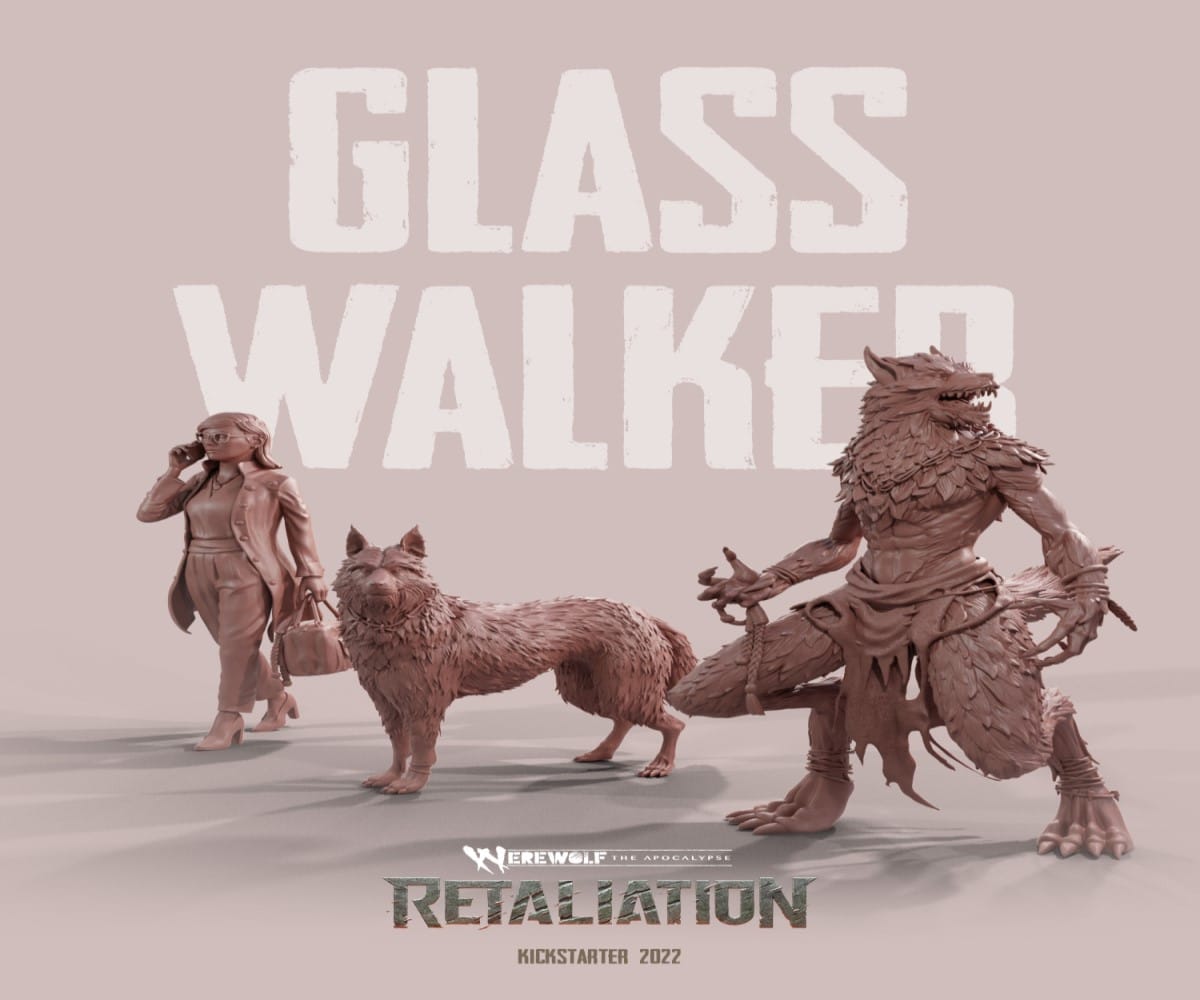 Featured art for Glass Walker in Werewolf The Apocalypse Retaliation