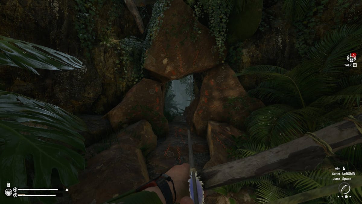 Where to Find the Grappling Hook in Green Hell Guide - 01 Tribal Village Stone Doorway