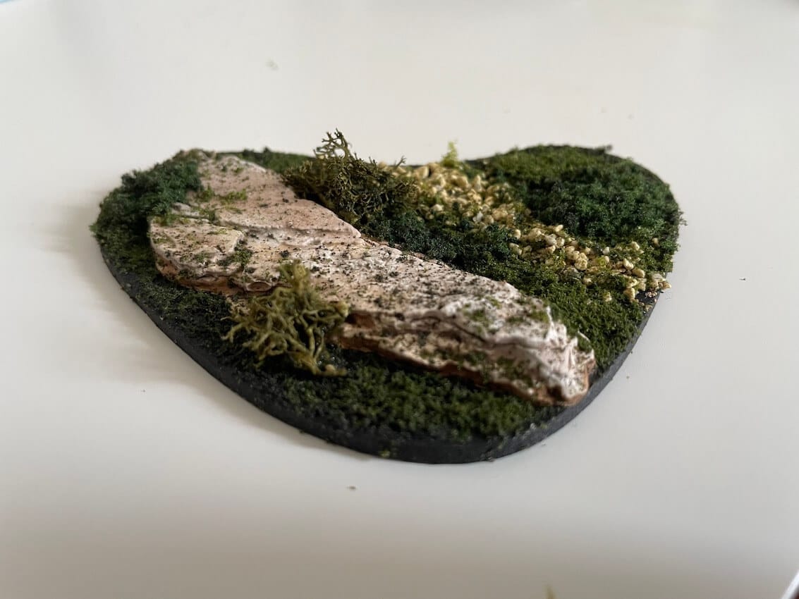 All Game Terrain photo showing how to build scatter terrain, Part Five