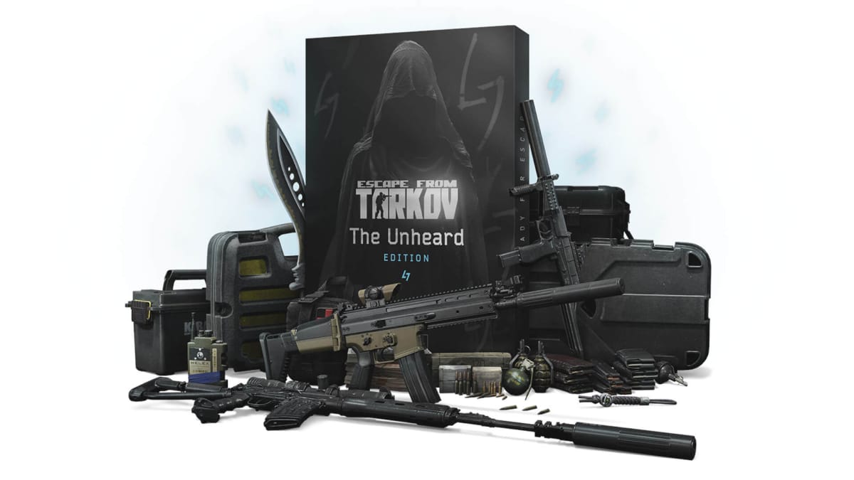 A shot of the concept art for the Escape from Tarkov Unheard Edition pack