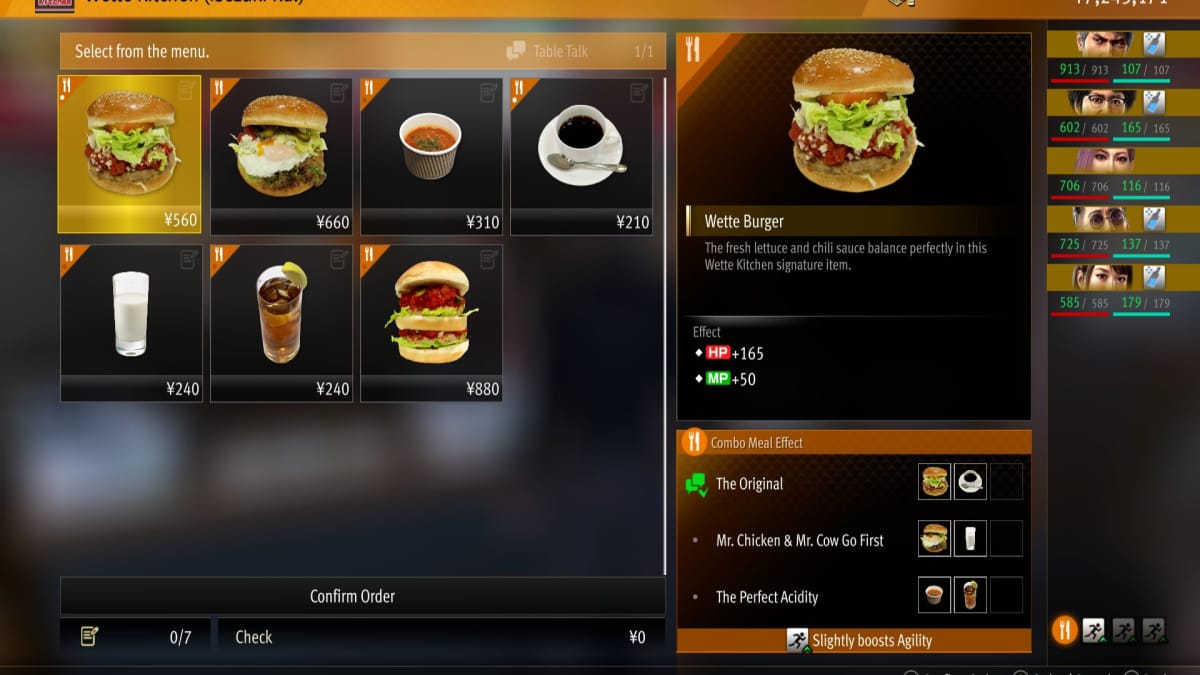 like a dragon infinite wealth screenshot showing a typical burger and soda place