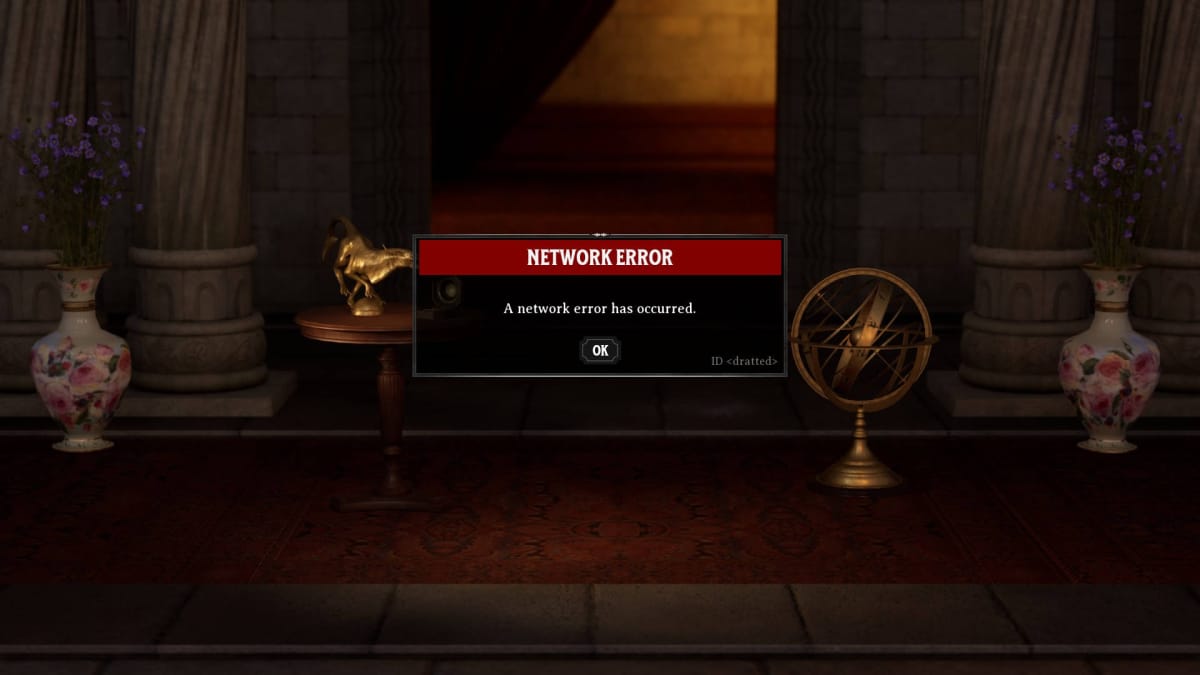 Nightingale Preview - Network Error Occurred ID Dratted