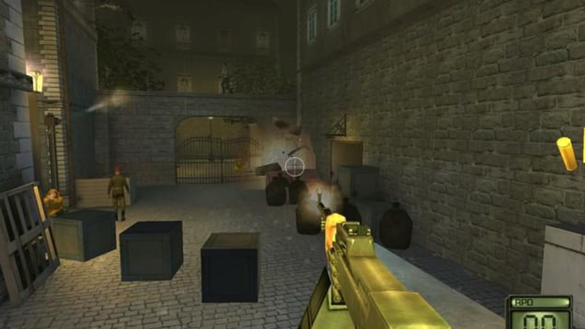 A player is seen killing enemies with an AK