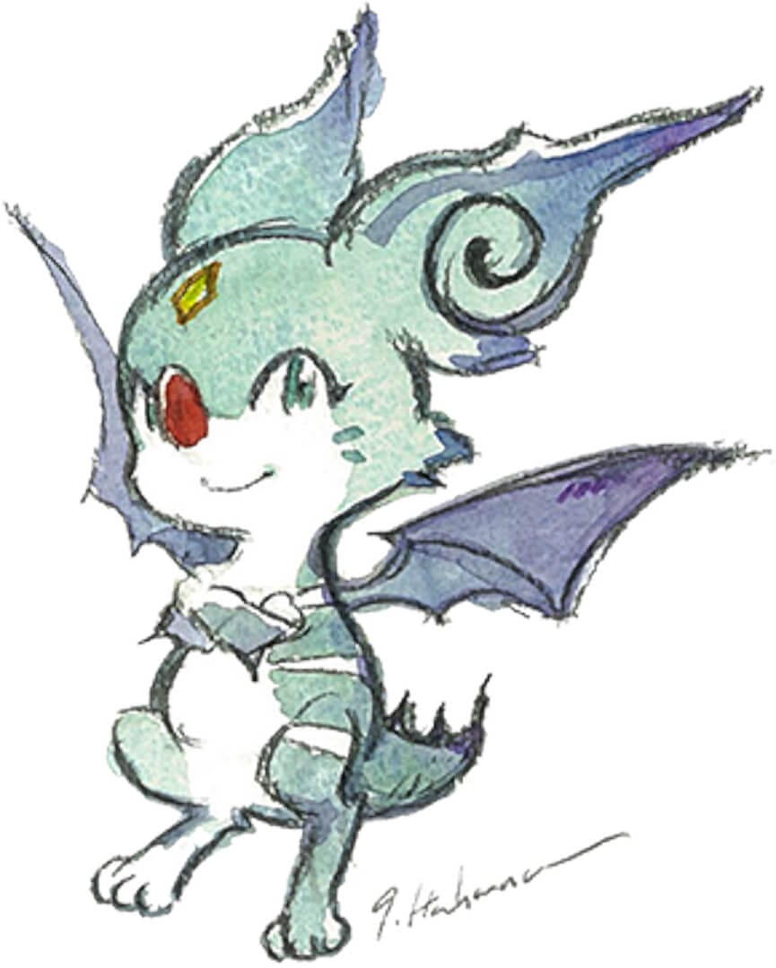 A cute-looking creature in concept art for Square Enix's canceled game Project Prelude Rune