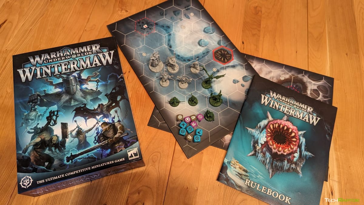 Warhammer Underworld Wintermaw Box Contents