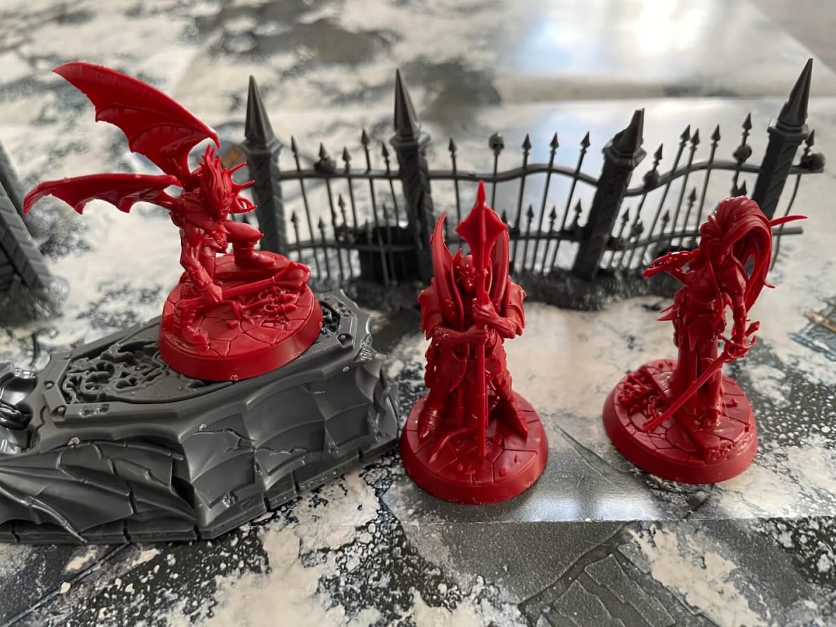 An image from our Warhammer Warcry Crypt of Blood Review depicting the Crimson Court