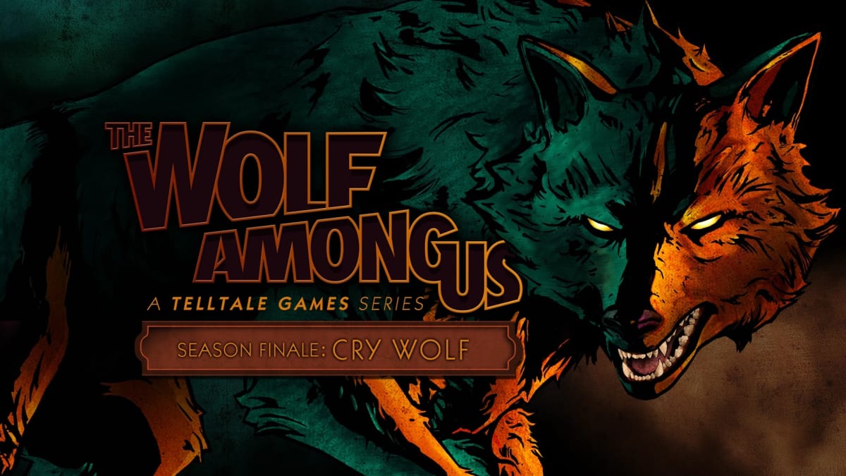 The Wolf Among Us Episode 5 Key Art Title Screen