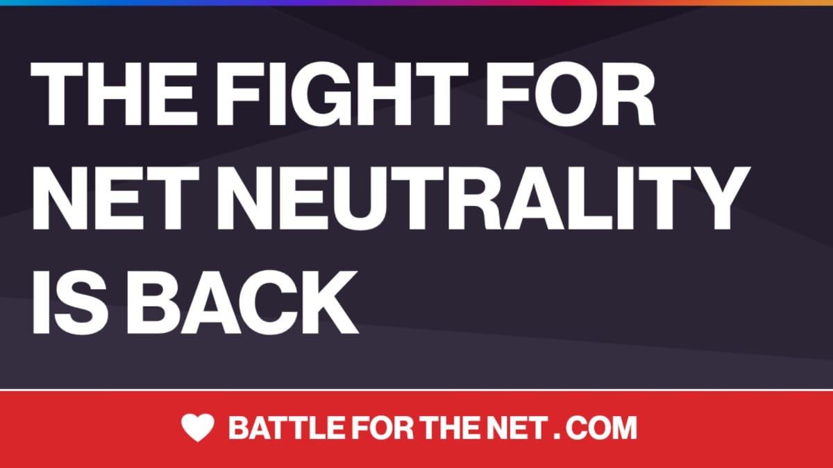 The Fight for Net Neutrality Key Art
