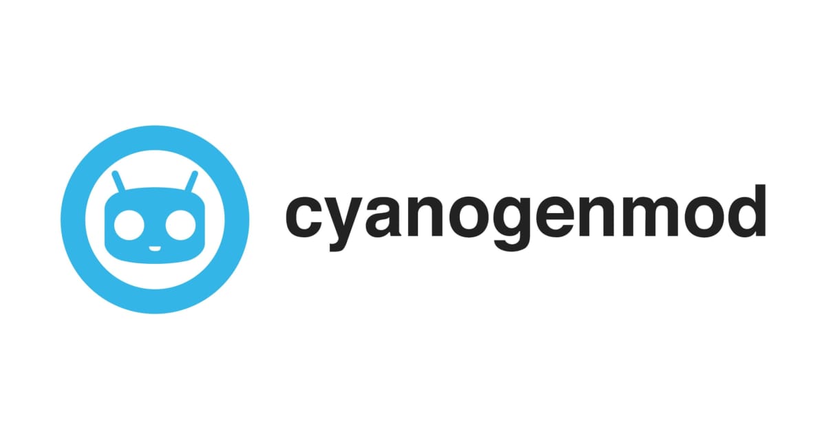 The logo for CyanogenMod against a white background