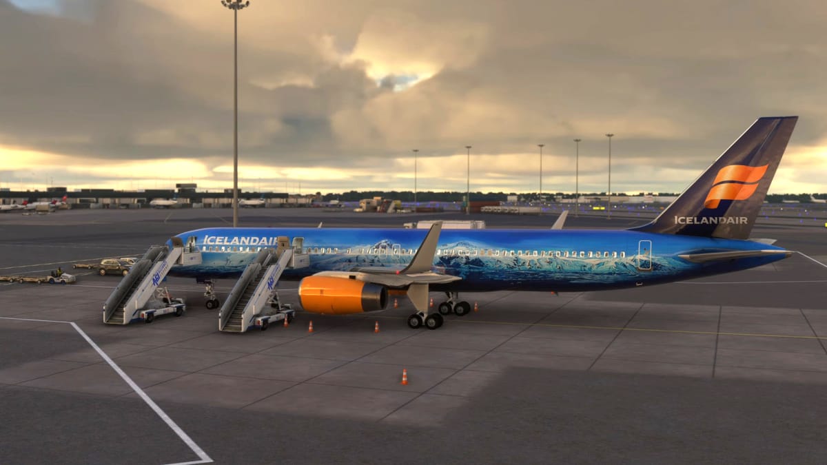 Microsoft Flight Simulator Boeing 757 Icelandair