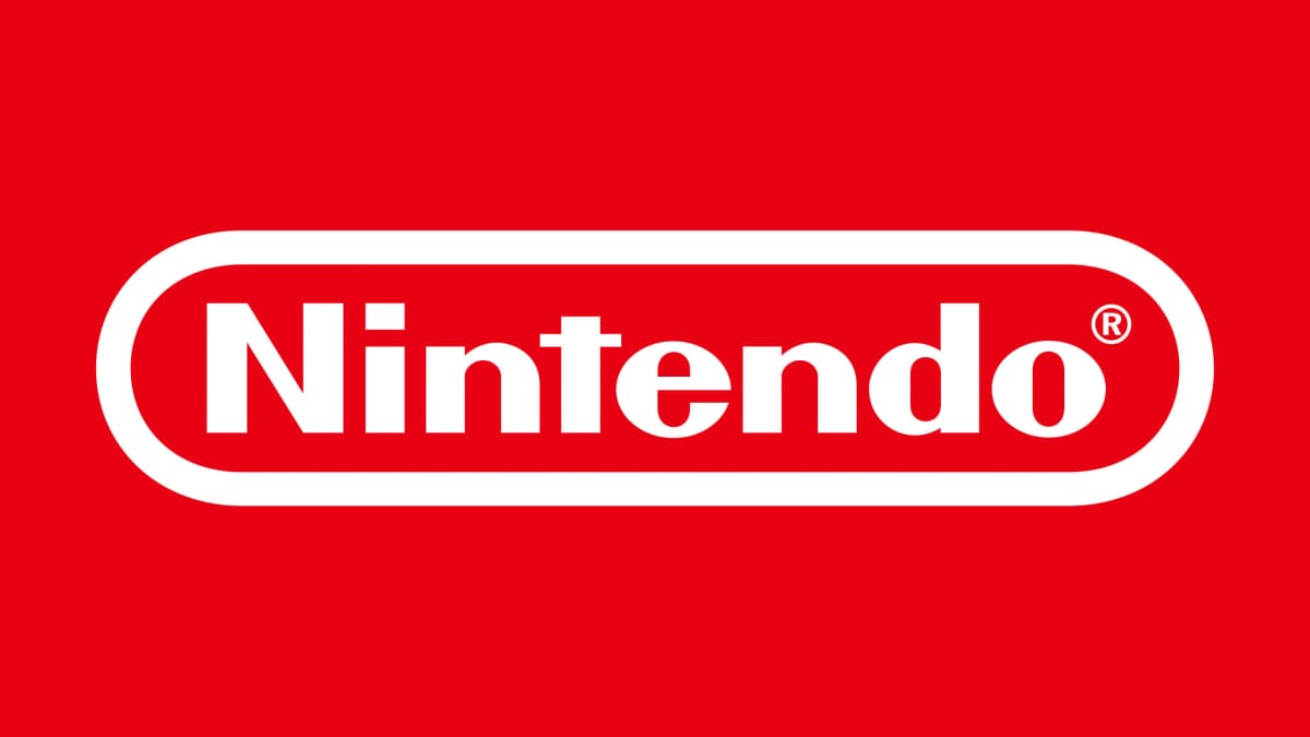 The Nintendo logo against a red backdrop