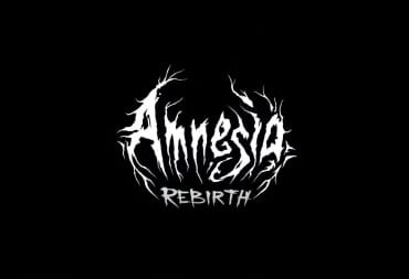The logo for Amnesia: Rebirth