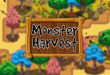 The logo for Monster Harvest