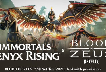 Immortals Fenyx Rising x Blood of Zeus crossover cover