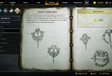 God of War Family Heirloom Artifact Locations Guide