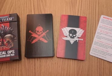 Kill Team Critical Ops Tac Ops and Mission Card Pack.