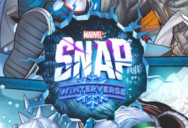 A banner image showing the logo for the Marvel Snap Winterverse event