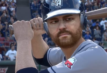 San Diego Studio graphics producer Michael McDonald as a player in MLB The Show 23 using the new Face Scan feature
