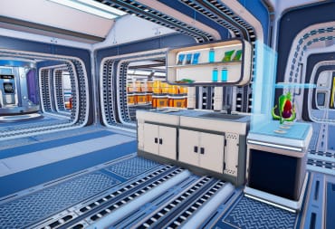 The Planet Crafter Cooking Guide - Cover Image Cooking Station Inside of a Base