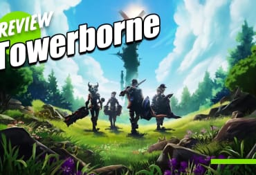 Towerborne Preview Hero Art Showing the Aces and the Belfry