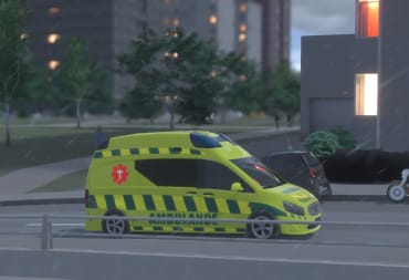An European-style ambulance in Cities: Sylines 2