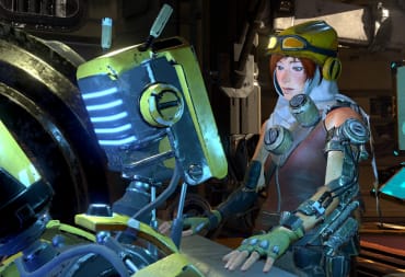 Image from the game recore with the protagonist