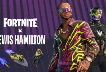 The new Lewis Hamilton skins and extras in the latest Fortnite Icon Series addition