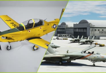 Microsoft Flight Simulator Texan 2 & Miramar Base