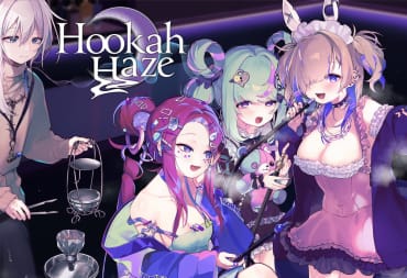 The key artwork of Hookah Haze portraying its characters