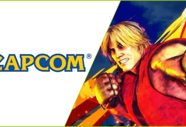 Capcom Logo and Ken from Street Fighter 6