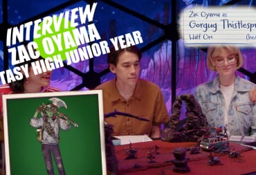 Zac Oyama on the Fantasy High Junior Year along with his new character art