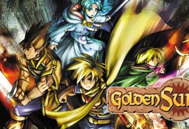 Artwork of the main characters in Golden Sun, which is coming to Nintendo Switch Online next week