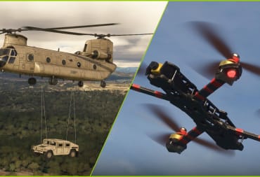 Chinook and Drone for Microsoft Flight Simulator