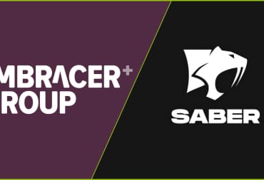 Embracer and Saber Interactive Logo