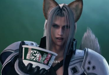 Sephirot Fox Boy in Final Fantasy VII Rebirth Donbei Commercial 